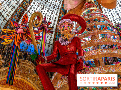 Le sapin de Noël des Galeries Lafayette Haussmann 2023 -  A7C7569