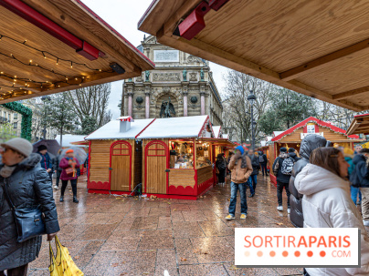 Le Marché de Noël de Saint-Michel à Paris