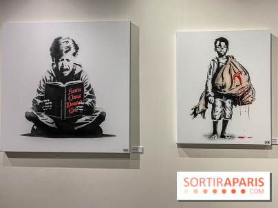 Exposition de Goin à la galerie La Lison : Santa Claus doesn't exist - IMG 3138