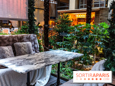 La terrasse d’hiver, raclettes et fondues du Prince de Galles par Norbert Tarayre -  A7C1936