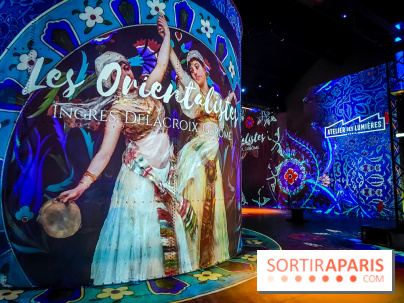 Les Orientalistes, l'exposition de l'Atelier des Lumières qui nous fait voyager en Orient - photos - IMG20240208091814