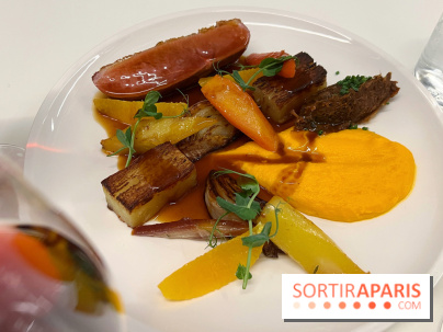 Elsass - Filet de canette, légumes d'hiver