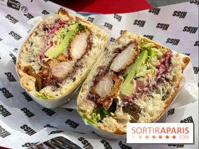 Kiss - Sandwich poulet frit, avocat, focaccia