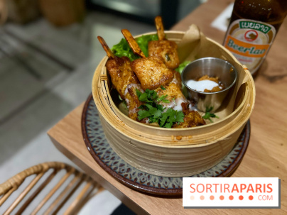 Luangpra - Brochettes poulet sauce satay