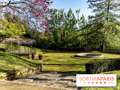 Parc du Dr Fauvel à Villennes sur Seine, grotte et cascades