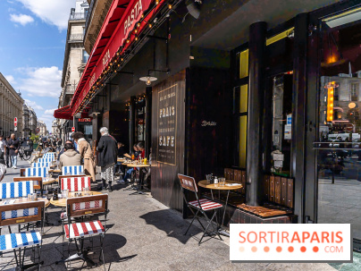 Festival, le café-restaurant rue Étienne Marcel  -  terrasse