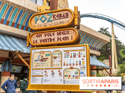 Parc Astérix : inauguration de la Tour Numérobis avec Jamel Debbouze  -  Poz kebab