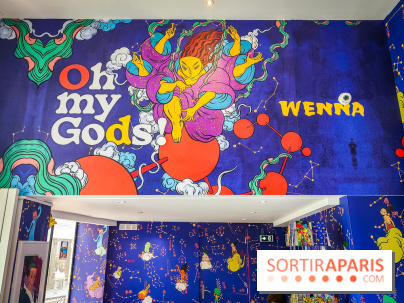 Oh my Gods, l'exposition de Wenna qui nous plonge dans des mondes merveilleux au musée en Herbe - IMG20240605113104