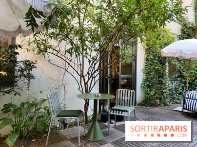 Hôtel Rosalie - Patio terrasse