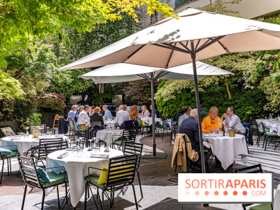 La terrasse du Jardin Privé à Châtelet Les Halles en mode barbecue  -  A7C6498