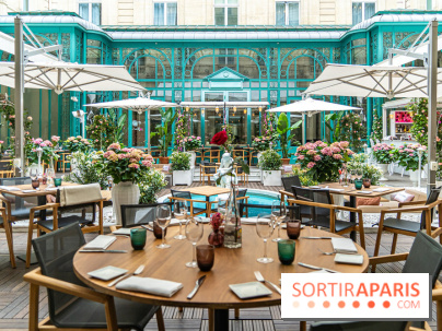 La Terrasse des Roses au Westin Paris Vendome, le patio floral confidentiel