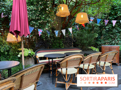 Le Potager, Roch Hotel & Spa - Terrasse patio verdoyant