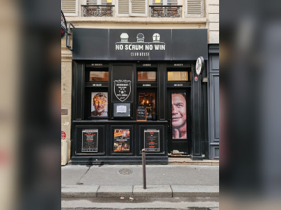 No Scrum No Win Godot Paris 9ème - restaurant bar sportif no scrum no win paris 9 facade