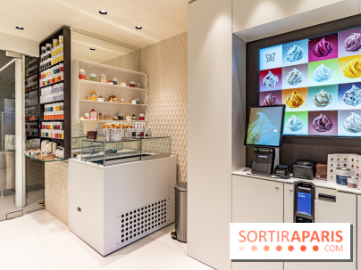 Angiolo, le glacier de Saint-Germain-des-Près - les photos -  boutique ouverte