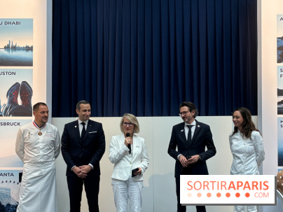 Restaurant Air France  - Présentation d'Air France et des chefs 