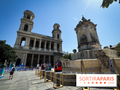 JO Paris 2024 : Fan zone Saint-Sulpice