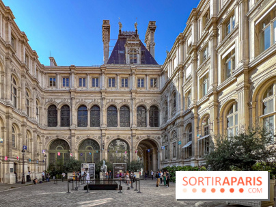 ZEUS, cheval métallique de la cérémonie d'ouverture des JO de Paris 2024 à l'Hôtel de Ville - image00007