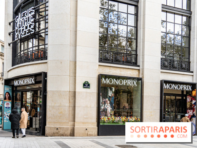 Le coffre fort historique du Monoprix des Champs-Elysées