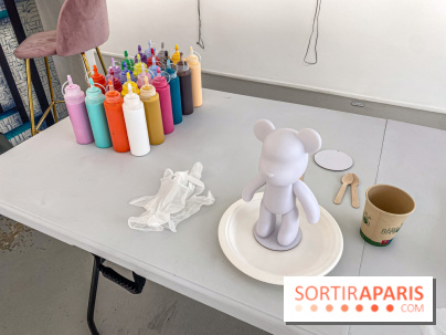 Ateliers de Paint Pouring à la galerie Goldshteyn-Saatort, à deux pas du Louvre - IMG 8429