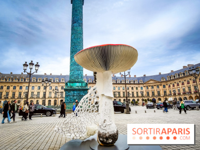 Art Basel Paris 2024 : des champignons géants décorent la place Vendôme - nos photos - IMG20241012121447