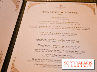Le Tea Time de l'Hôtel du Prince de Galles à Paris par Hélène Kerloeguen