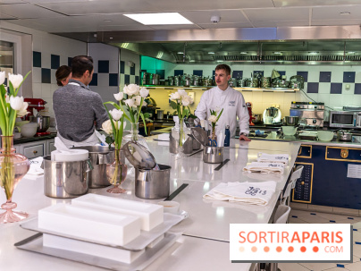 Cours de cuisine au Ritz : la bûche de Noël 2024 -  A7C6203