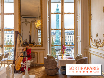 Café Ginori à Paris - tea time et apéritivo Place Vendôme - harpe