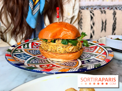 Coderak - Burger effiloché de poulet tajine