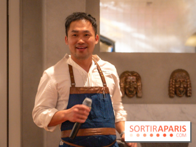 Kazuyuki Tanaka du restaurant étoilé Racine en résidence au Lutetia Paris, les photos 