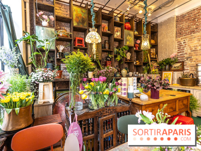 Hanoi 1988 flowers & Archives, le coffee shop vietnamien - fleuriste et atelier DIY