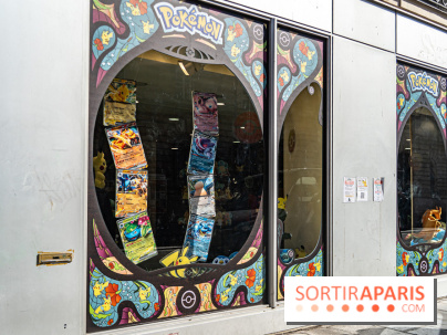 Premiere boutique Pokémon de Paris en photo