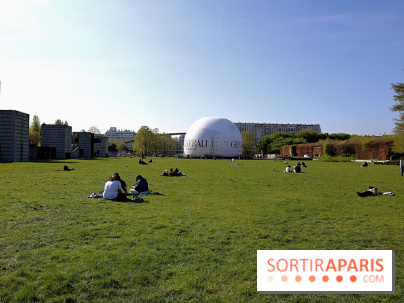 Ballon de Paris au parc André-Citroën : nos photos du gonflement - Ballon de Paris Generali 1