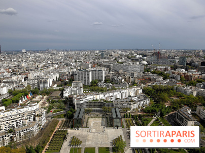 Ballon de Paris au parc André-Citroën : nos photos du vol à bord de l'aéronef - visuel Paris - vue aérienne Paris - vue toit Paris