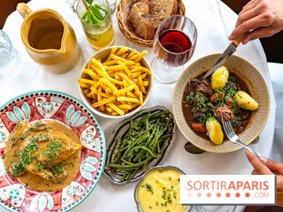 Margaux, le restaurant français typique, face à la Tour Eiffel - A7C09284