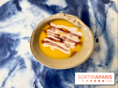 Divellec - Soupe melon, amande, Porto