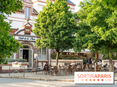 Le Café de la Paix à Bourron-Marlotte - 77 - A7C02630