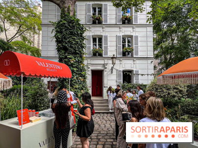 Le Jardin Valentino Beauty : le pop up beauté gratuit de la maison italienne à Montmartre