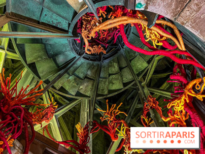 Paris Design Week 2025: une œuvre textile s'invite dans la Colonne de Juillet, place de la Bastille - IMG 7304 jpg