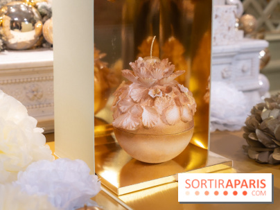 Les bûches et créations de Noël et fêtes de Ladurée 2025