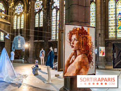 Exposition street-art et mode gratuit dans une chapelle à Paris : à la Croisée des Arts - photos - A7C09039
