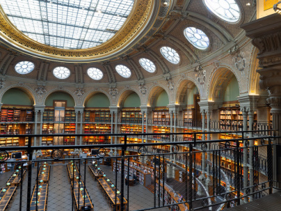 Mazarin et les gardiens du secret : une expérience immersive à la BnF Richelieu - Salle Ovale @BeatriceLivet Cultival