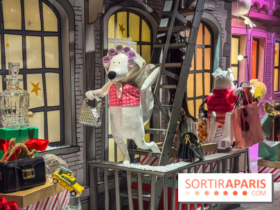 Les vitrines de Noël du Printemps Haussmann à Paris 2025 avec Diane Kruger, les photos - IMG 0598