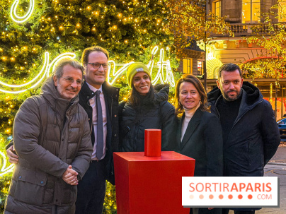 Les illuminations de Noël 2025 du Boulevard Haussmann