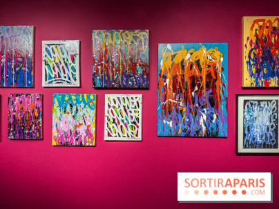 Mini Me : l'exposition de JonOne 100% groovy baby à la galerie Goldshteyn-Saatort - IMG 2321