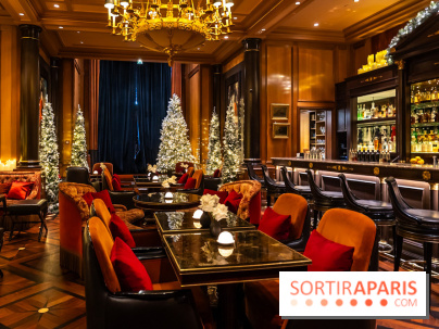 Le bar et salon de thé de Noël du George V 2025 - les photos