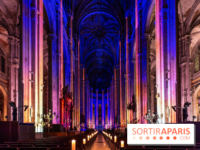 L'Odyssée Céleste à l'église Saint-Eustache à Paris, le nouveau spectacle Luminiscence 