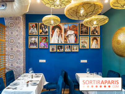 Gamra, le restaurant marocain Paris 17e - salle