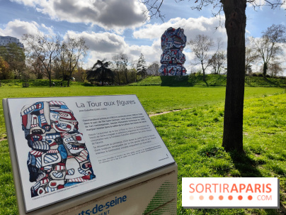 La Tour aux Figures de Jean Dubuffet - Hauts-de-Seine
