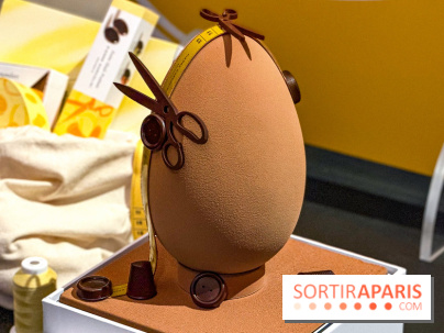 Chocolats de Pâques 2026 ultra-mode par Pierre Marcolini : Oeufs Couture et petites merceries à croquer