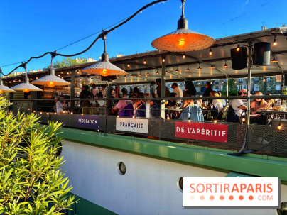 Une péniche-guinguette dédiée à l'apéro sur les quais de Seine